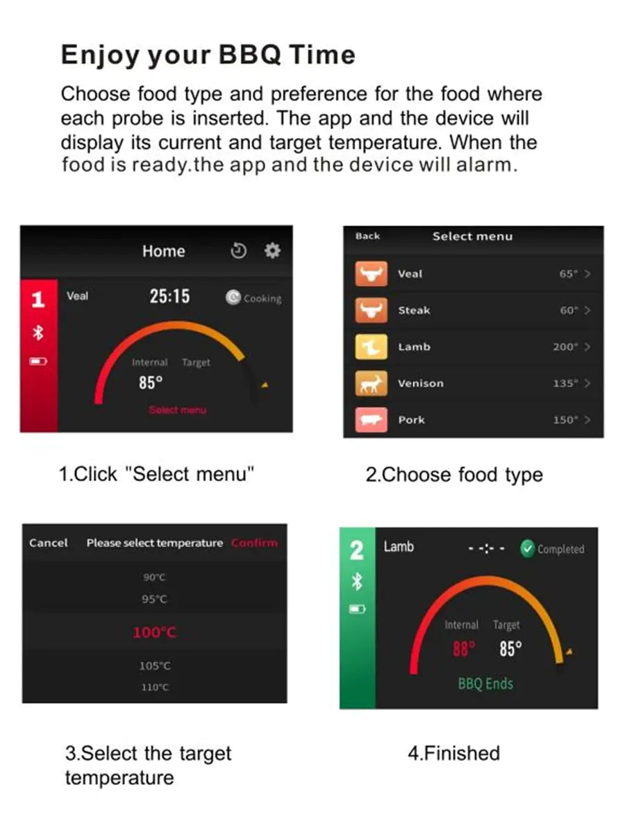 Wireless Meat Thermometer