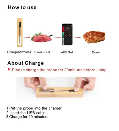 Wireless Meat Thermometer